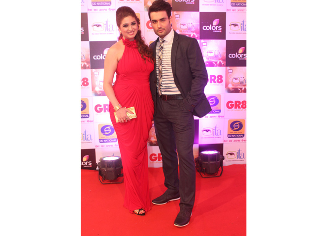 Vivian Dsena and Vahbiz Dorabjee